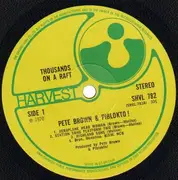 LP - Pete Brown & Piblokto! - Thousands On A Raft - Original 1st UK