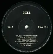 LP - Pete Brown & Piblokto! - Golden Country Kingdom