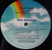 LP - Pete Fountain And His Mardi Gras Strutters - Mr. New Orleans
