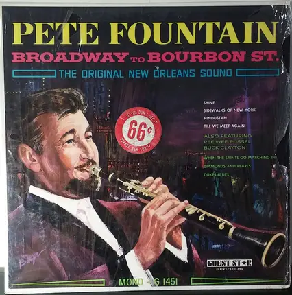 Pete Fountain - Broadway To Bourbon Street-The Original New Orleans Sound