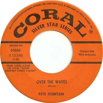 Pete Fountain - Fountain In The Rain / Over The Waves