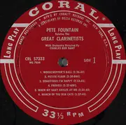 LP - Pete Fountain - Pete Fountain Salutes The Great Clarinetists