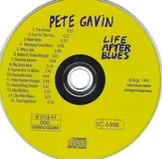 CD - Pete Gavin - Life After Blues