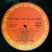 LP - Pete Hamill - New York City Story - + Obi, Insert / Book Missing