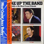 LP - Pete Jolly & His West Coast Friends - Strike Up The Band - OBI, +Insert