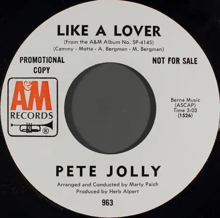 Pete Jolly - Serenata
