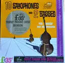 LP - Pete Rugolo Orchestra - 10 Saxophones And 2 Basses