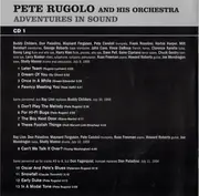 Double CD - Pete Rugolo Orchestra - Adventures In Sound