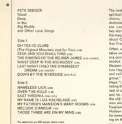 LP - Pete Seeger - Waist Deep in The Big Muddy and Other Love Songs - Original