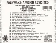 CD - Pete Seeger, Woody Guthrie, Leadbelly, a.o. - Folkways: A Vision Revisited