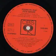 LP - Pete Seeger - Young Vs. Old