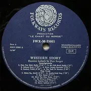 LP - Pete Seeger - Western Story (Frontier Ballads By Pete Seeger)