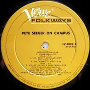 LP - Pete Seeger - On Campus