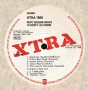 LP - Pete Seeger - Pete Seeger Sings Woody Guthrie