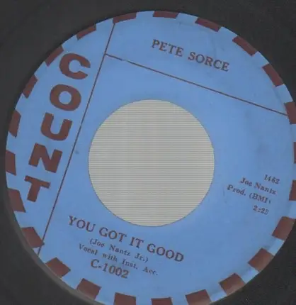 Pete Sorce - You Got It Good