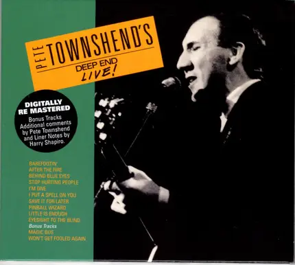 Pete Townshend - Deep End Live!