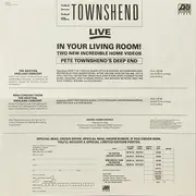 LP - Pete Townshend - Pete Townshend's Deep End Live!