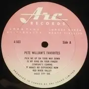 LP - Pete Williams - Pete William's Favorites - Signed by Pete Williams on fc