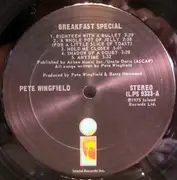 LP - Pete Wingfield - Breakfast Special
