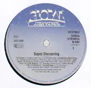 Double LP - Pete York - Presents Super Drumming - blue labels