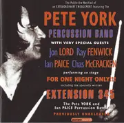CD - Pete York's Percussion Band - Extension 345 Live!