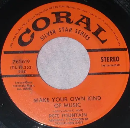 Pete Fountain - Early In The Morning / Make Your Own Kind Of Music