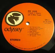 LP - Pete Seeger - 3 Saints, 4 Sinners And 6 Other People