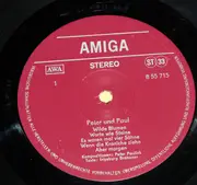 LP - Peter Und Paul - Peter & Paul - Dark red labels