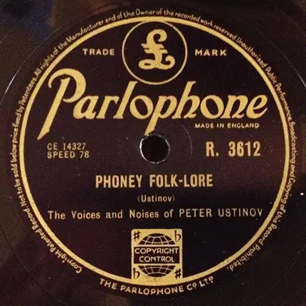 Peter Ustinov - Mock Mozart / Phoney Folk-Lore