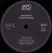 LP - Peter Warren - Solidarity