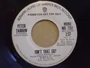 7inch Vinyl Single - Peter Yarrow - Isn't That So?
