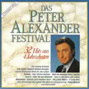 Double CD - Peter Alexander - Das Peter Alexander Festival - 32 Hits Aus 4 Jahrzehnten