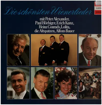 Peter Alexander / Paul Hörbiger / Erich Kunz a.o. - Die schönsten Wienerlieder