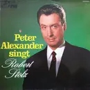 LP - Peter Alexander - Peter Alexander Singt Robert Stolz