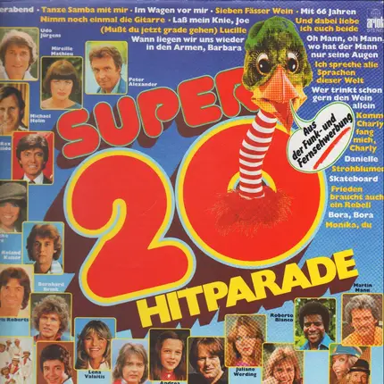 Peter Alexander / Wencke Myhre / Michael Holm a.o. - Super 20 Hitparade