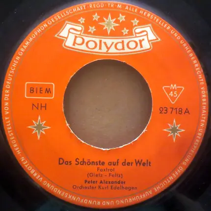 Peter Alexander - Das Schönste Auf Der Welt