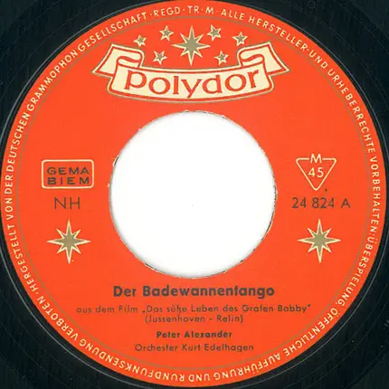Peter Alexander - Der Badewannentango