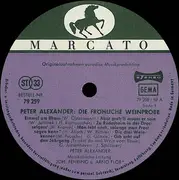LP - Peter Alexander - Die Fröhliche Weinprobe