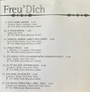 CD - Peter Alexander - Freu' Dich - Wunderschöne Weihnachtszeit