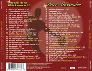 Double CD - Peter Alexander - Herzlichen Glückwunsch