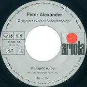 7inch Vinyl Single - Peter Alexander - Oh Lady Mary