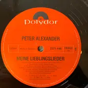 LP - Peter Alexander - Meine Lieblingslieder