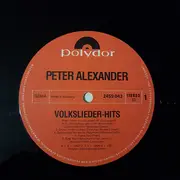 LP - Peter Alexander - Volkslieder Hits - Still Sealed