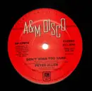 12'' - Peter Allen - Don't Wish Too Hard