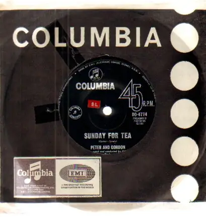 Peter And Gordon - Sunday For Tea / Start Trying Someone Else