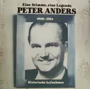 Double LP - Peter Anders - Eine Stimme, Eine Legende (Historische Aufnahmen)