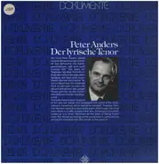 Peter Anders - Der Lyrische Tenor