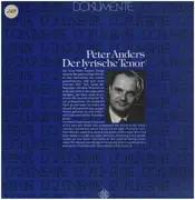LP - Peter Anders - Der Lyrische Tenor