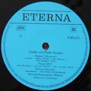 LP - Peter Anders - Lieder von Beethoven, Brahms, Schumann, Wolf Und Strauss