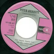 7inch Vinyl Single - Peter Bennett - Silver And Blue